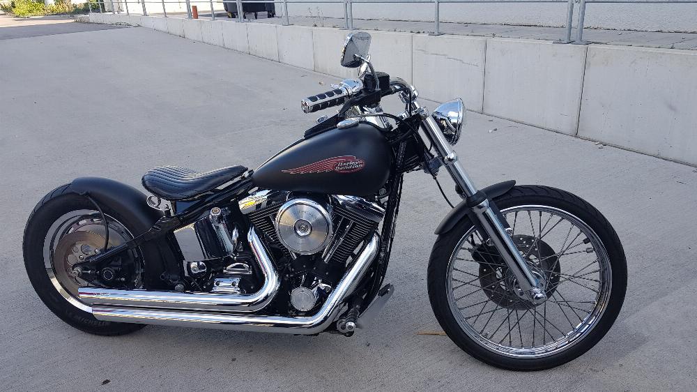 Motorrad verkaufen Harley-Davidson Softail Evo Ankauf